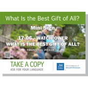 HPWP-17.6 - 2017 Edition 6 - Watchtower - "What Is The Best Gift Of All?" - LDS/Mini